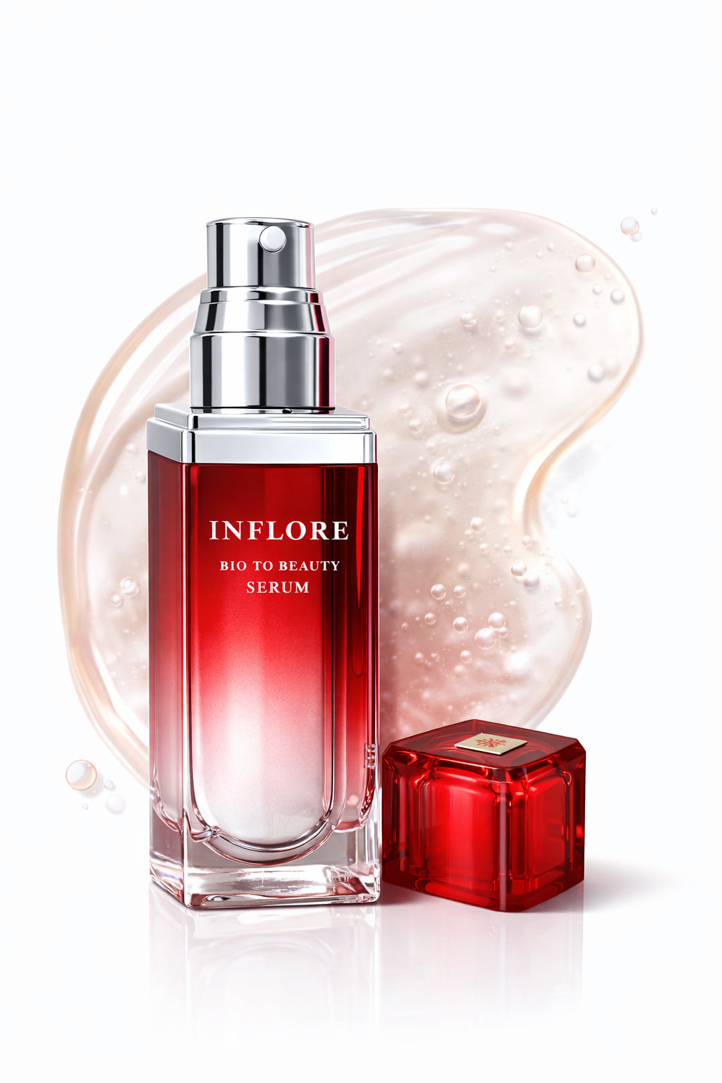 INFLORE Bio to Beauty Japanese Face Serum – Cellament® Nutrient Serum for Firm & Radiant Skin