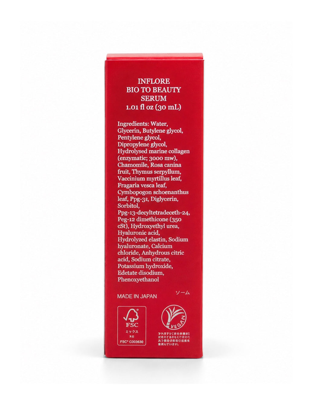 INFLORE Bio to Beauty Serum